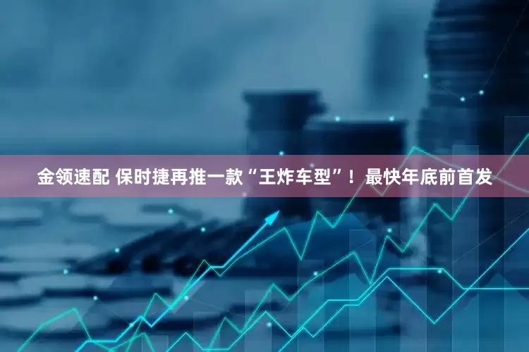 金领速配 保时捷再推一款“王炸车型”！最快年底前首发